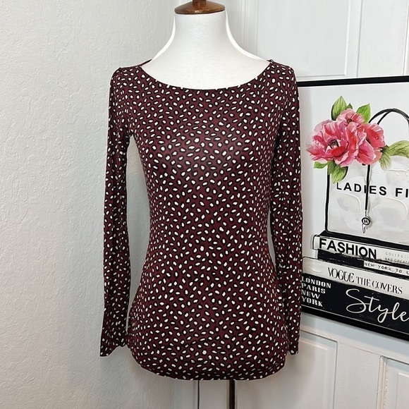 Diane Von Furstenberg Tops - Diane Von Furstenberg Sarita Long Sleeve Top Size S